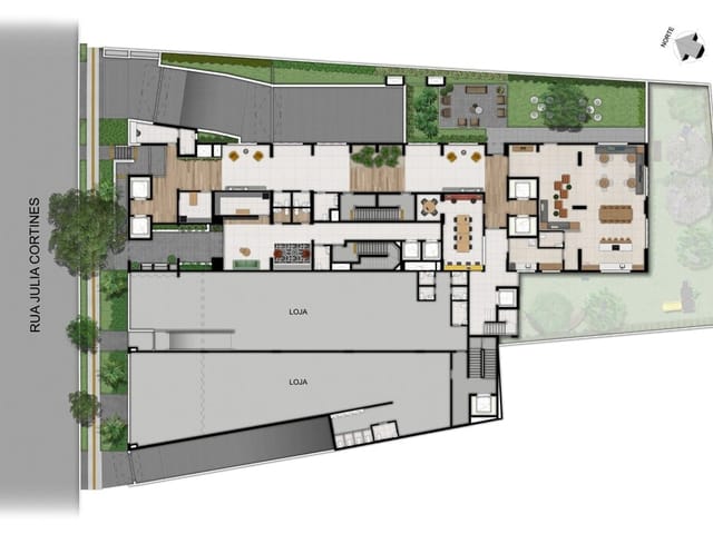 Planta do Loja - Loja à venda 4 Vagas 485.47M² Ipiranga São Paulo - SP | Versos Ipiranga - Lojas | Correteria Imóveis