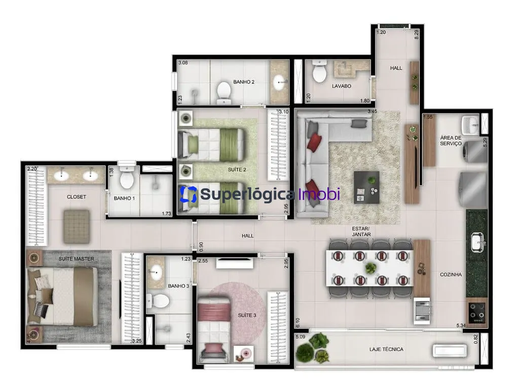 Apartamento, 2 quartos, 65 m² - Foto 21
