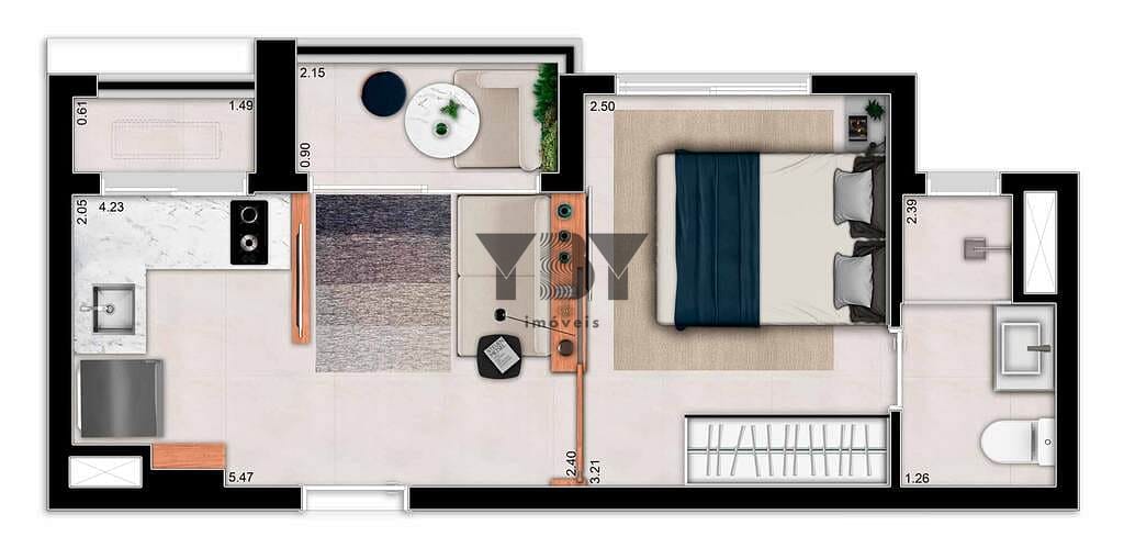 Apartamento, 2 quartos, 58 m² - Foto 16