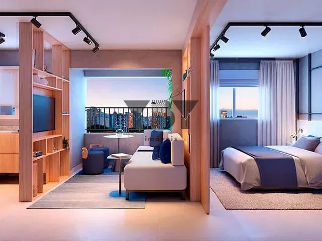 Studio 1 quarto e 1 banheiro, à venda, no bairro Santa Cecília em São Paulo