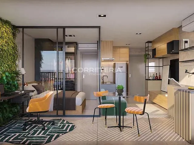 Apartamento 1 quarto e 1 banheiro, à venda, no bairro Vila Madalena em São Paulo