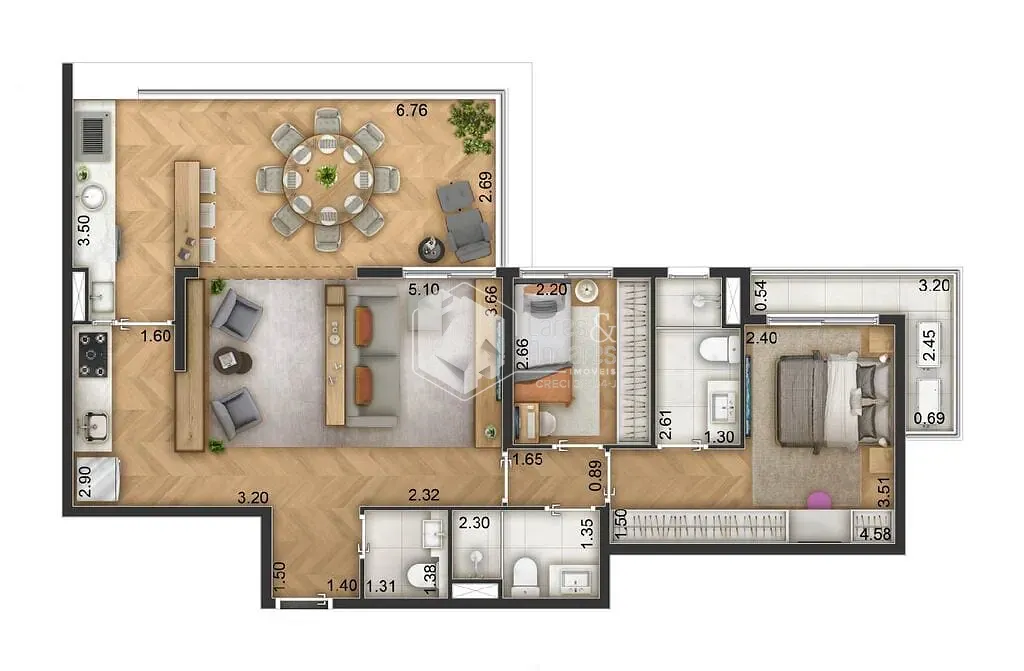 Apartamento, 3 quartos, 86 m² - Foto 31