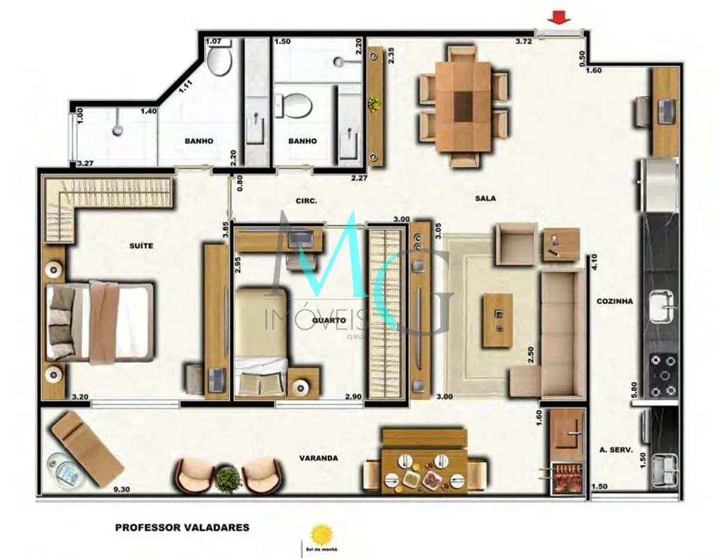 Cobertura, 3 quartos, 158 m² - Foto 33