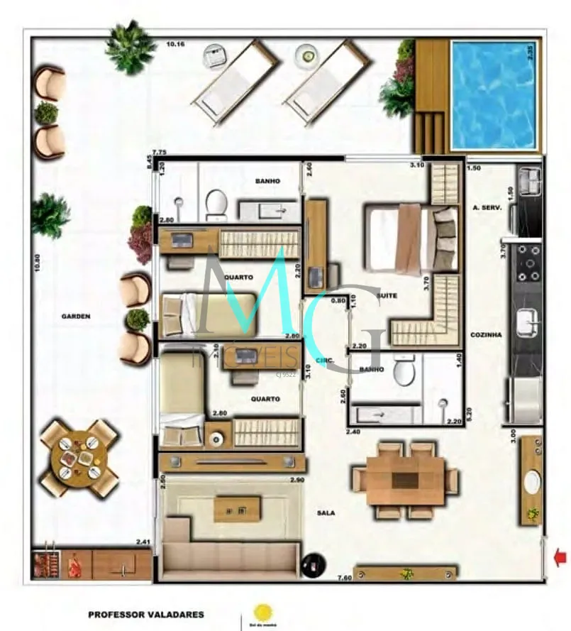 Cobertura, 3 quartos, 158 m² - Foto 40