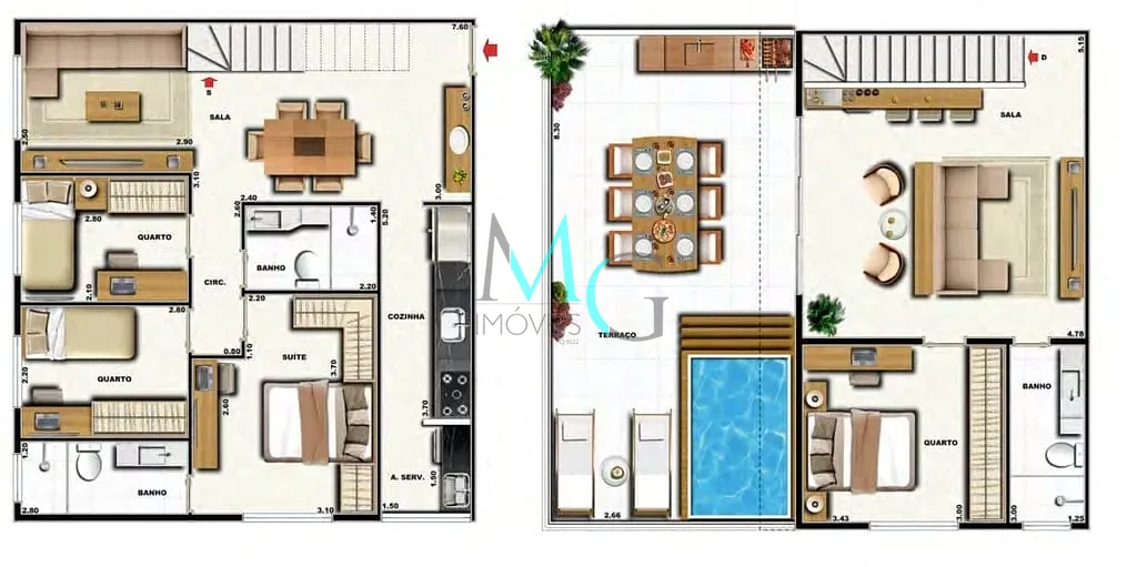 Cobertura, 3 quartos, 158 m² - Foto 42