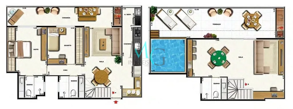 Cobertura, 3 quartos, 158 m² - Foto 48