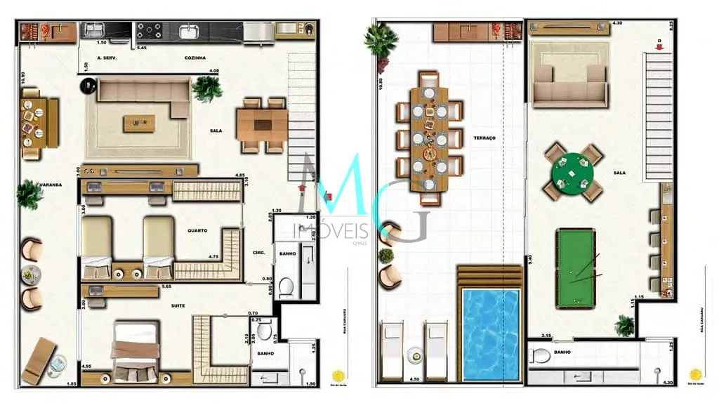 Cobertura, 3 quartos, 158 m² - Foto 54