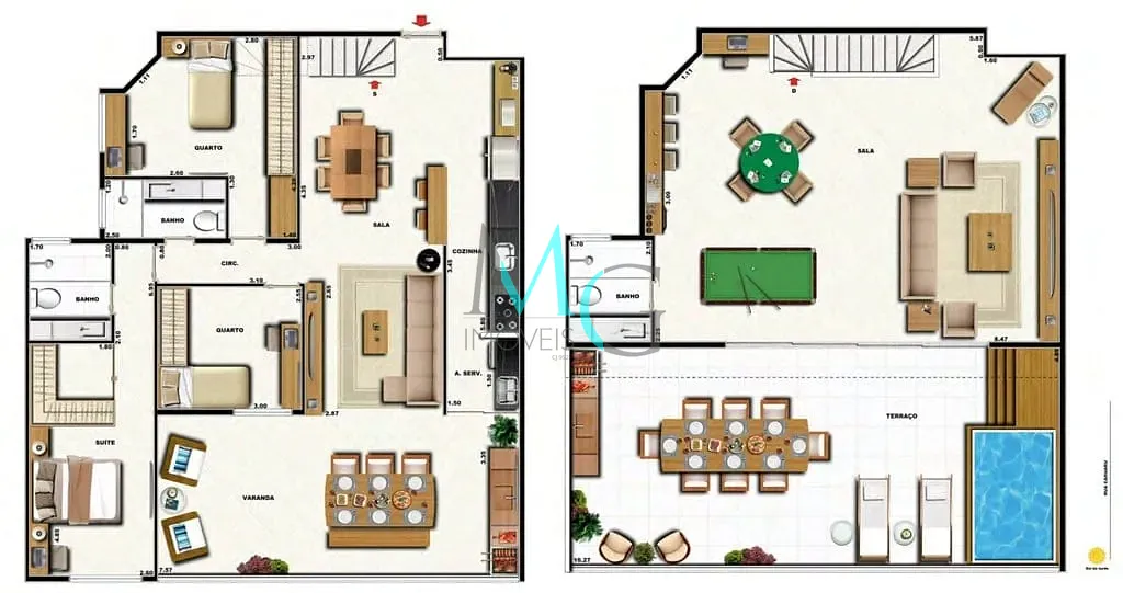 Cobertura, 3 quartos, 158 m² - Foto 56