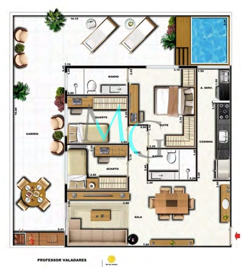 Cobertura, 3 quartos, 133 m² - Foto 40