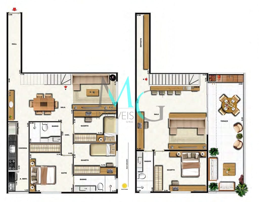 Cobertura, 3 quartos, 133 m² - Foto 49