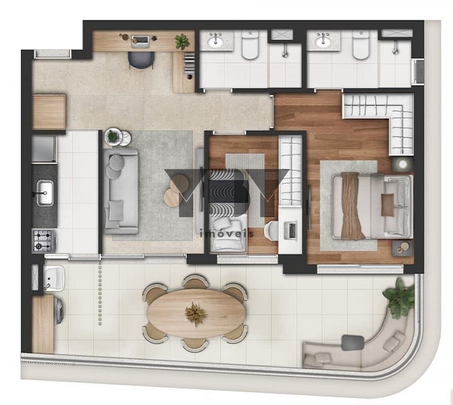 Apartamento, 2 quartos, 119 m² - Foto 34