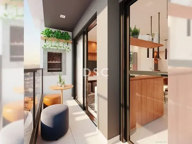 Apartamento 2 quartos e 2 banheiros, à venda, no bairro Capão Raso em Curitiba