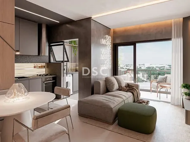 Apartamento 2 quartos e 3 banheiros, à venda, no bairro Água Verde em Curitiba