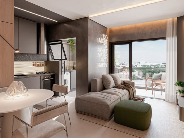 Foto do Studio - Studio à venda 1 Quarto 30.72M² Água Verde Curitiba - PR | Plural | DSC CONSULTORIA IMOBILIÁRIA