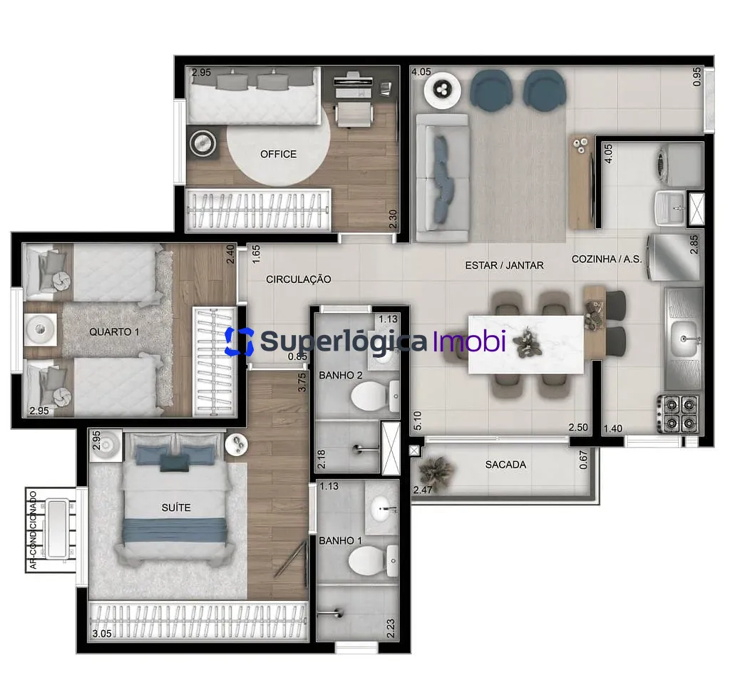 Apartamento, 3 quartos, 61 m² - Foto 17