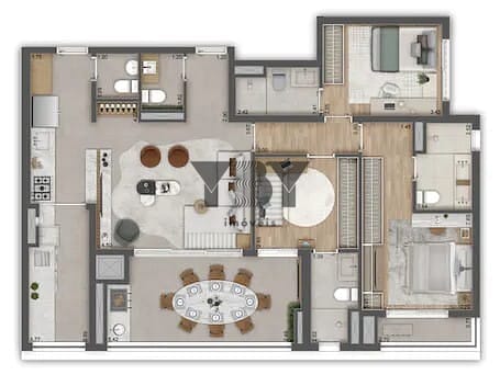 Apartamento, 3 quartos, 119 m² - Foto 47