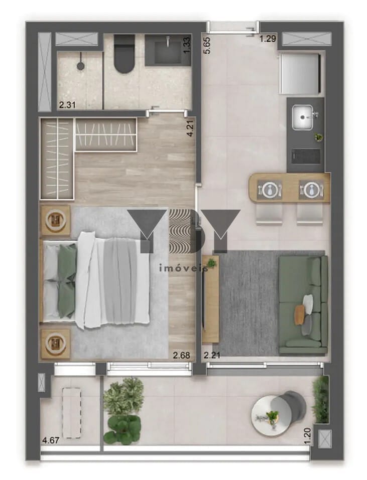 Apartamento, 3 quartos, 112 m² - Foto 38