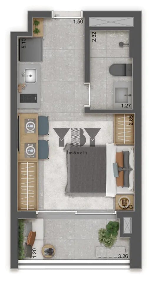 Apartamento, 2 quartos, 89 m² - Foto 35