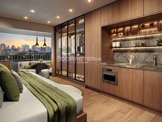Studio 1 quarto e 1 banheiro, à venda, no bairro Butantã em São Paulo