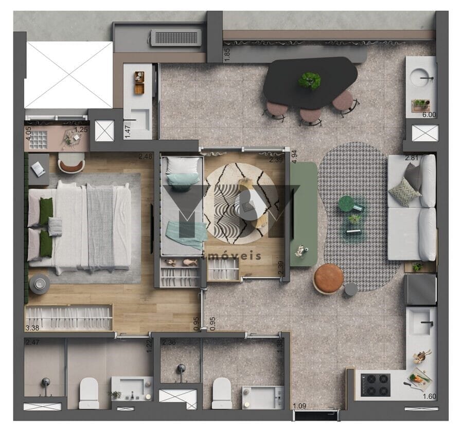 Apartamento, 2 quartos, 78 m² - Foto 31