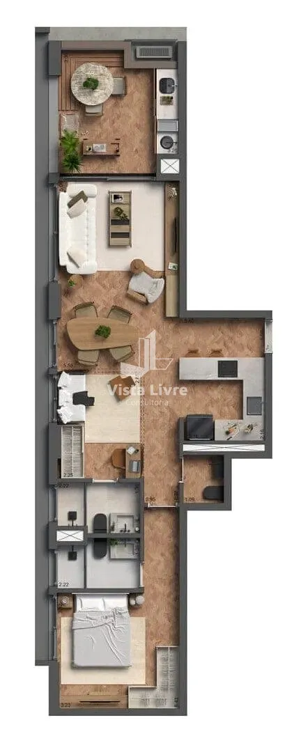 Cobertura, 3 quartos, 201 m² - Foto 37