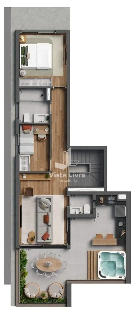 Cobertura, 3 quartos, 201 m² - Foto 40