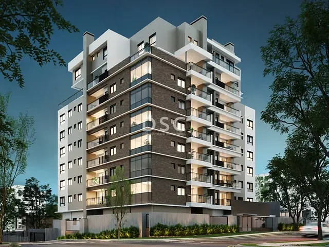 Apartamento 2 quartos e 2 banheiros, à venda, no bairro Ahú em Curitiba