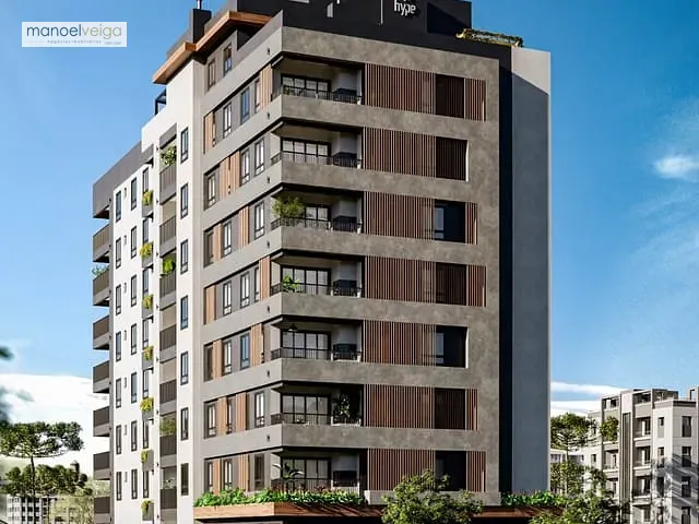 Apartamento 2 quartos e 3 banheiros, à venda, no bairro Bacacheri em Curitiba