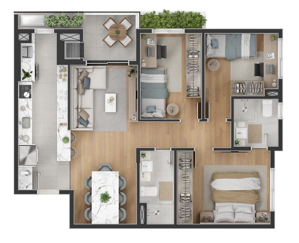 Apartamento à venda com 2 quartos, 90m² - Foto 30