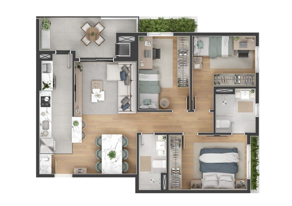 Apartamento à venda com 2 quartos, 90m² - Foto 31