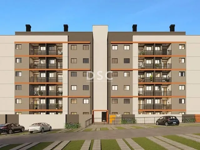 Apartamento 2 quartos e 2 banheiros, à venda, no bairro Cidade Industrial em Curitiba