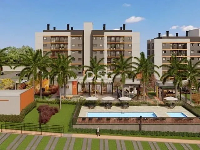 Apartamento 2 quartos e 2 banheiros, à venda, no bairro Cidade Industrial em Curitiba