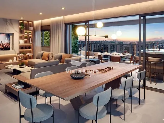 Apartamento com 166m² 4 quartos e 5 banheiros, à venda, no bairro Água Branca em São Paulo