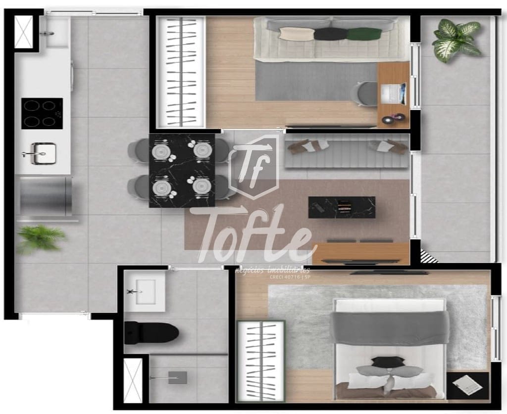 Cobertura, 2 quartos, 78 m² - Foto 11