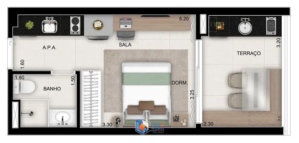Apartamento, 2 quartos, 65 m² - Foto 38
