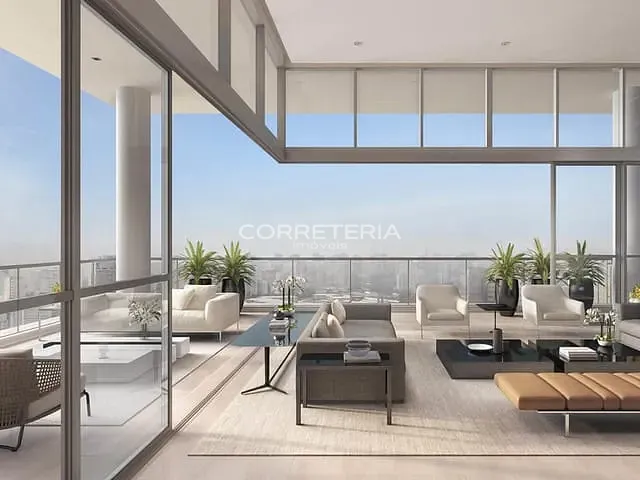 Apartamento 4 quartos e 6 banheiros, à venda, no bairro Ibirapuera em São Paulo