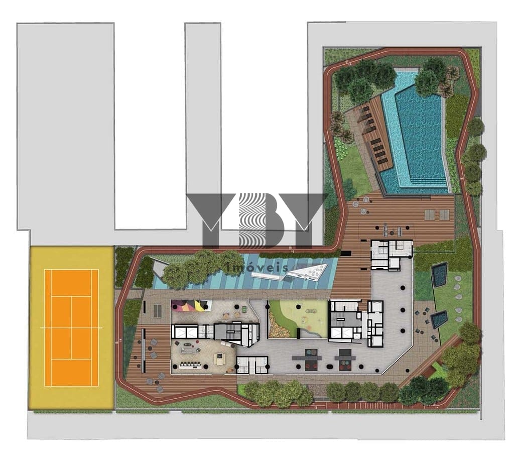 Cobertura, 1 quarto, 61 m² - Foto 36