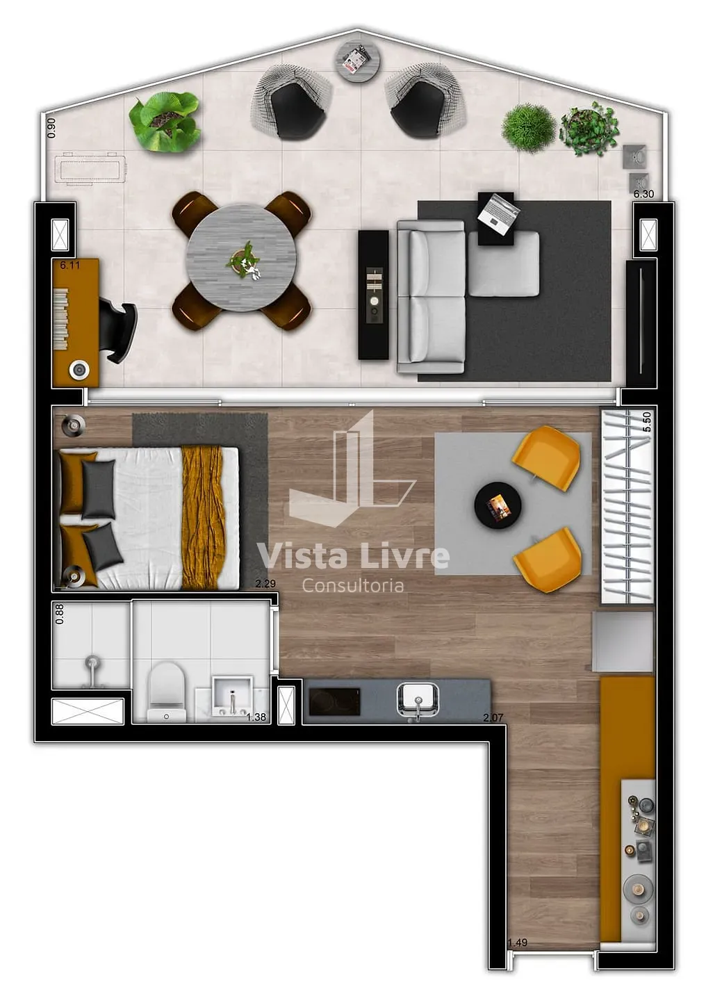 Apartamento, 3 quartos, 176 m² - Foto 43
