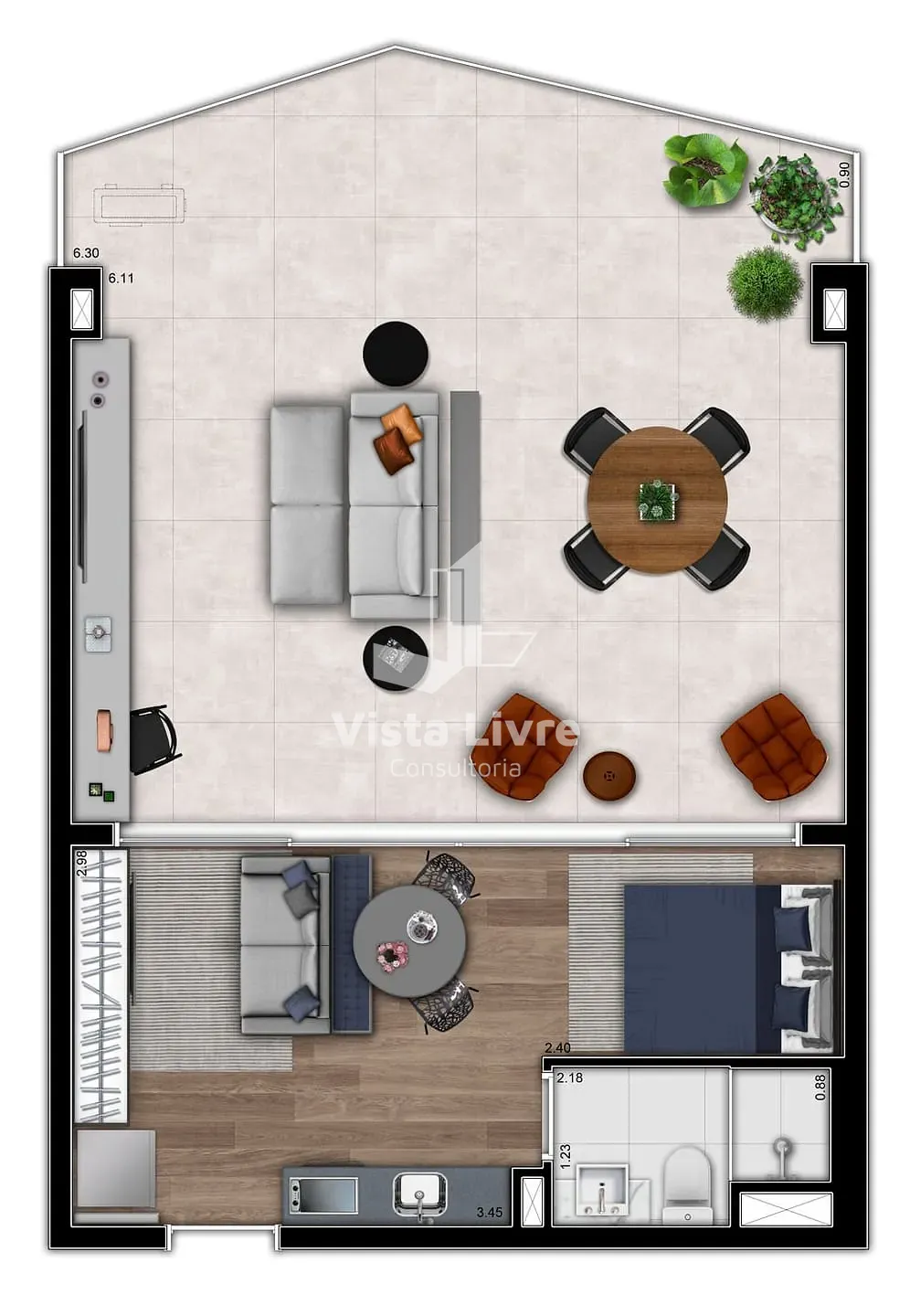 Apartamento, 3 quartos, 176 m² - Foto 45