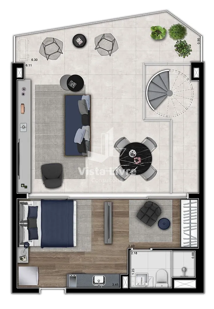 Apartamento, 3 quartos, 176 m² - Foto 53
