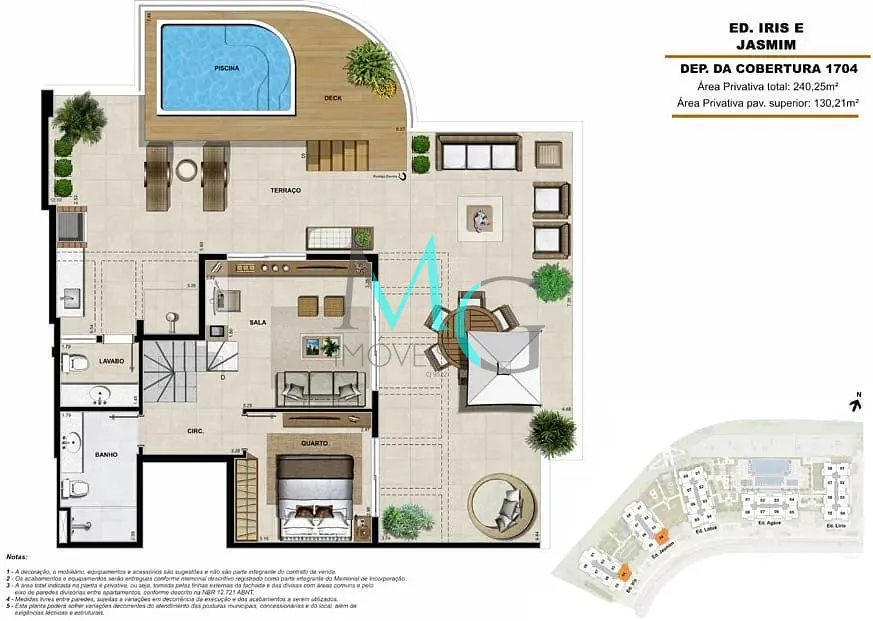 Cobertura, 4 quartos, 252 m² - Foto 38