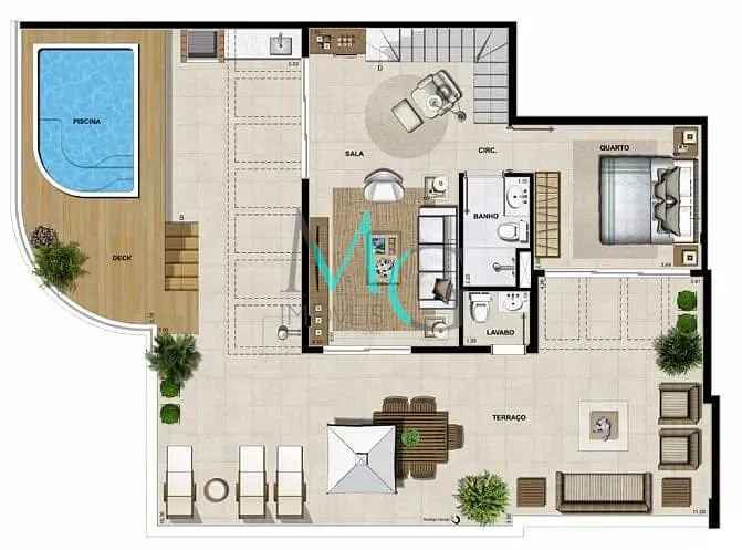 Cobertura, 5 quartos, 247 m² - Foto 42