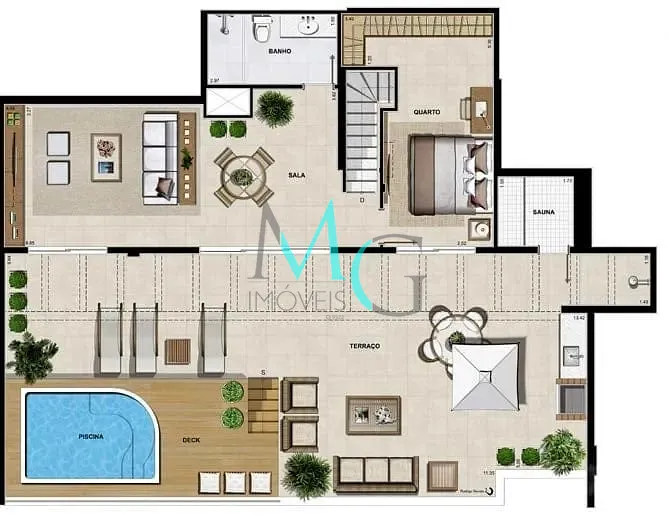 Cobertura, 5 quartos, 247 m² - Foto 50