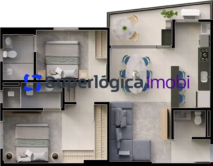 Apartamento, 3 quartos, 94 m² - Foto 40