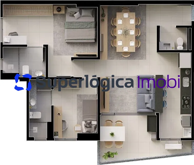 Apartamento, 3 quartos, 94 m² - Foto 41