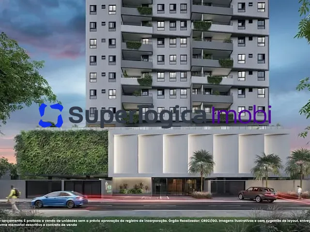 Apartamento 1 quarto e 2 banheiros, à venda, no bairro Setor Central em Goiânia