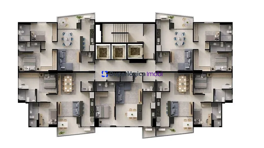 Apartamento, 1 quarto, 57 m² - Foto 29