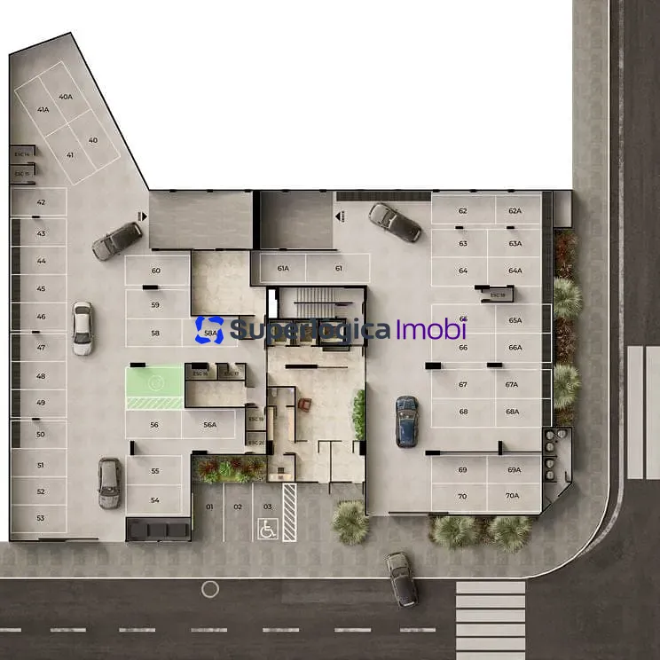 Apartamento, 1 quarto, 57 m² - Foto 37