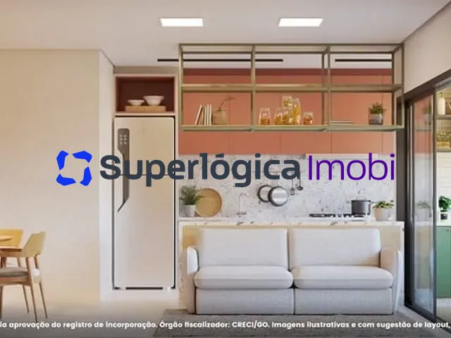 Apartamento 2 quartos e 3 banheiros, à venda, no bairro Setor Central em Goiânia