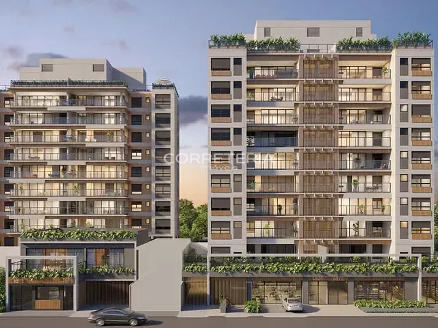 Apartamento 4 quartos e 6 banheiros, à venda, no bairro Brooklin Paulista em São Paulo